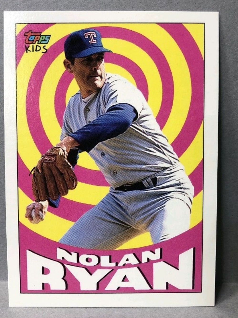 Topps 1992 Kids Nolan Ryan #127 Texas Rangers MLB Baseball Trading Card